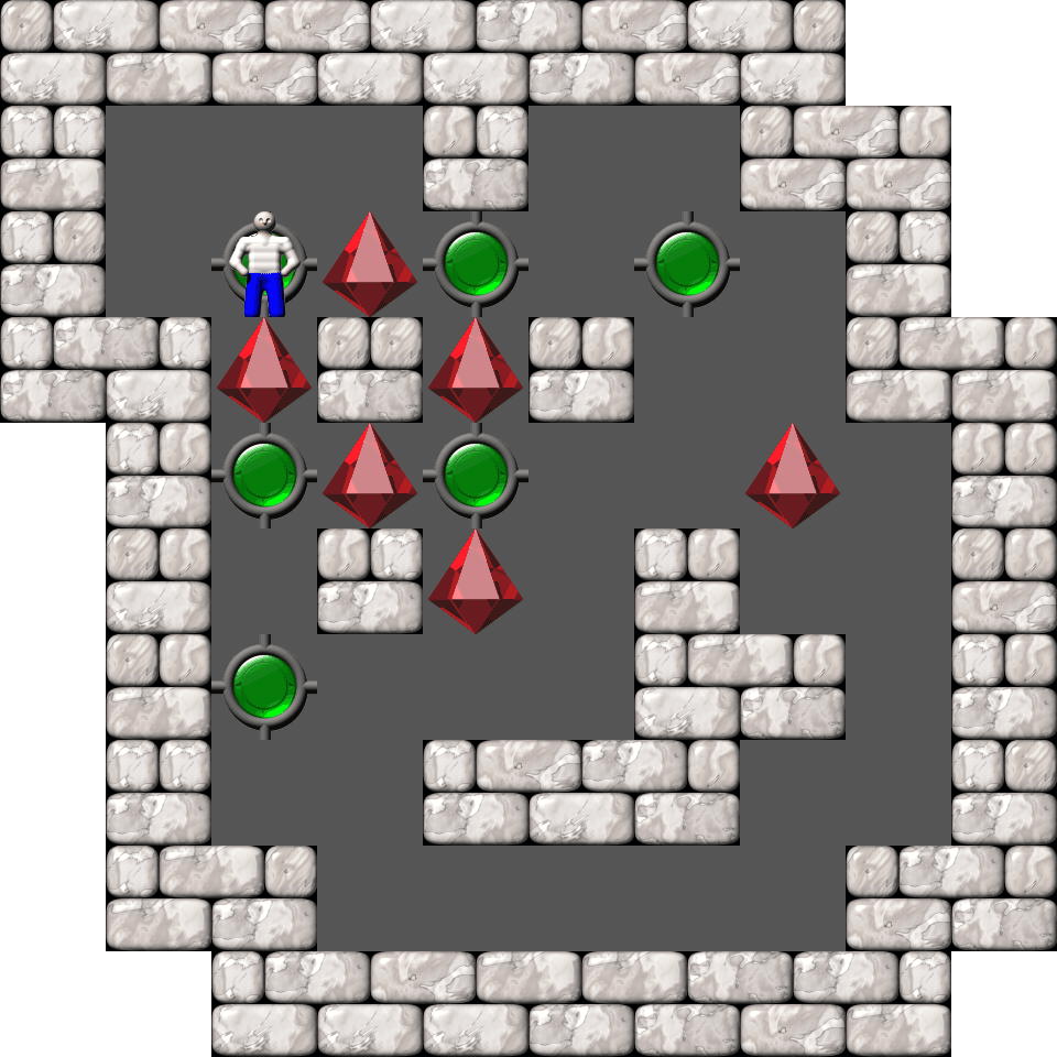 Sokoban Chrysalis Collection 10 level 49